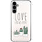Love Grows Here Galaxy S24 Plus Clear Case