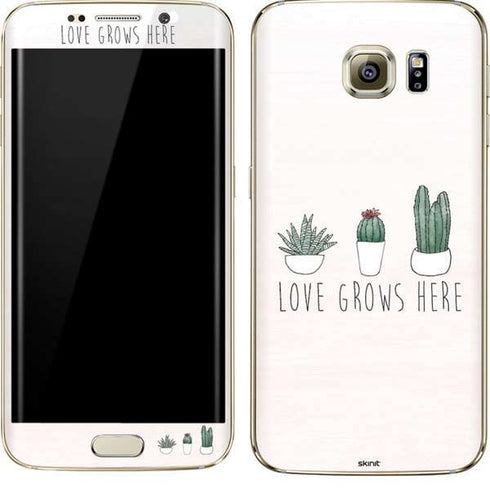 Love Grows Here Galaxy S7 Edge Skin