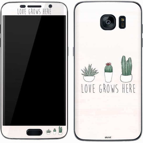 Love Grows Here Galaxy S7 Skin