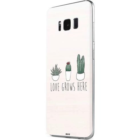 Love Grows Here Galaxy S8 Plus Skin