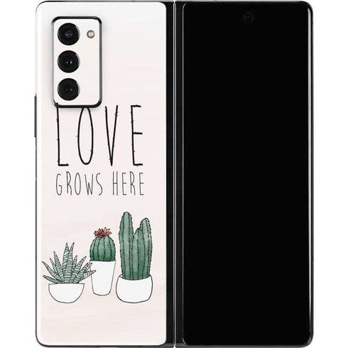 Love Grows Here Galaxy Z Fold2 5G Skin