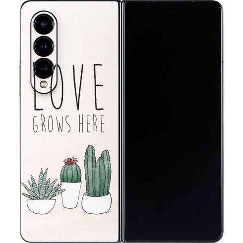 Love Grows Here Galaxy Z Fold4 5G Skin