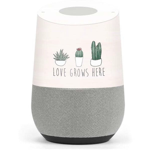 Love Grows Here Google Home Skin
