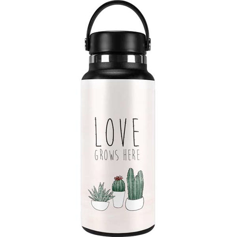 Love Grows Here Hydro Flask 32oz Wide Mouth Skin