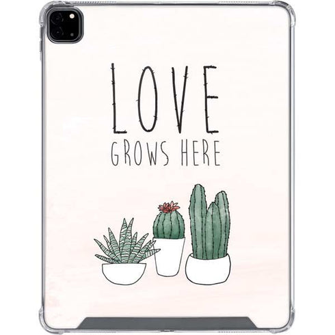 Love Grows Here iPad Pro 12.9in (2020) Clear Case