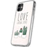 Love Grows Here iPhone 11 Clear Case