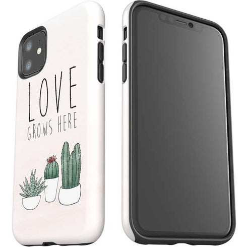 Love Grows Here iPhone 11 Impact Case
