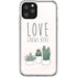 Love Grows Here iPhone 11 Pro Clear Case