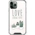 Love Grows Here iPhone 11 Pro Max Clear Case