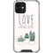Love Grows Here iPhone 12 Clear Case