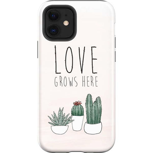 Love Grows Here iPhone 12 Impact Case
