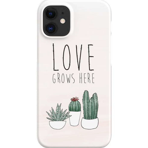 Love Grows Here iPhone 12 Mini Lite Case