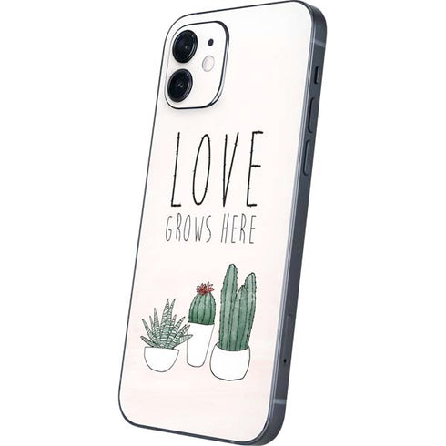 Love Grows Here iPhone 12 Mini Skin