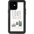 Love Grows Here iPhone 12 Mini Waterproof Case
