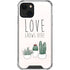 Love Grows Here iPhone 13 Clear Case