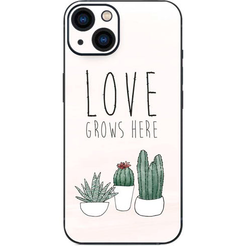 Love Grows Here iPhone 13 Skin