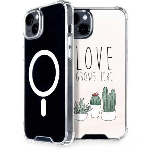 Love Grows Here iPhone 14 MagSafe Case