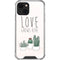 Love Grows Here iPhone 14 Plus Clear Case