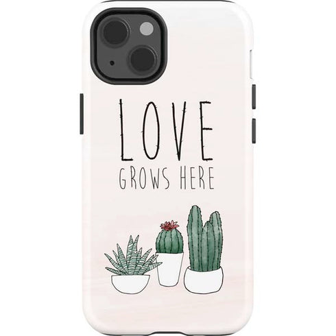 Love Grows Here iPhone 15 Impact Case