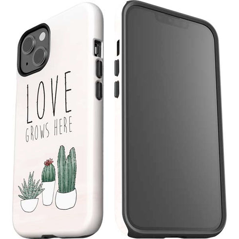 Love Grows Here iPhone 15 Impact Case