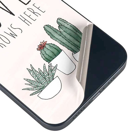 Love Grows Here iPhone 14 Plus Skin