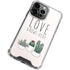 Love Grows Here iPhone 15 Pro Clear Case