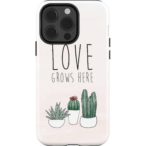 Love Grows Here iPhone 14 Pro Impact Case