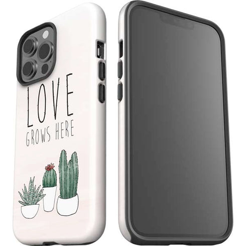 Love Grows Here iPhone 14 Pro Max Impact Case