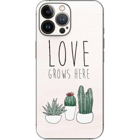 Love Grows Here iPhone 14 Pro Max Skin