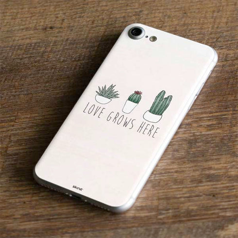 Love Grows Here iPhone 7 Skin