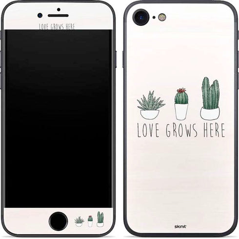 Love Grows Here iPhone 8 Skin