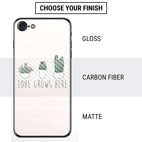 Love Grows Here iPhone SE (2nd & 3rd Gen) Skin