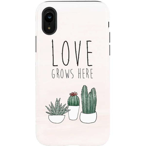 Love Grows Here iPhone XR Pro Case