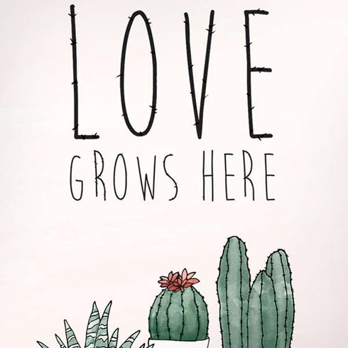 Love Grows Here iPhone XR Skin
