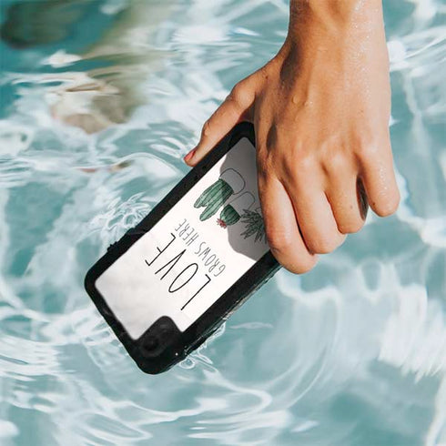 Love Grows Here iPhone XR Waterproof Case