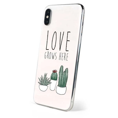 Love Grows Here iPhone XS Skin
