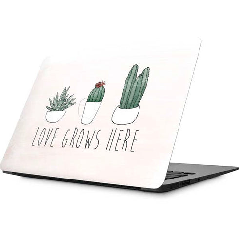 Love Grows Here Apple MacBook Skin