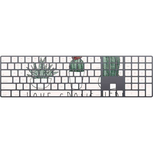 Love Grows Here Magic Keyboard with Numeric Keypad Skin