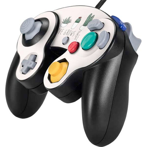 Love Grows Here Nintendo GameCube Controller Skin