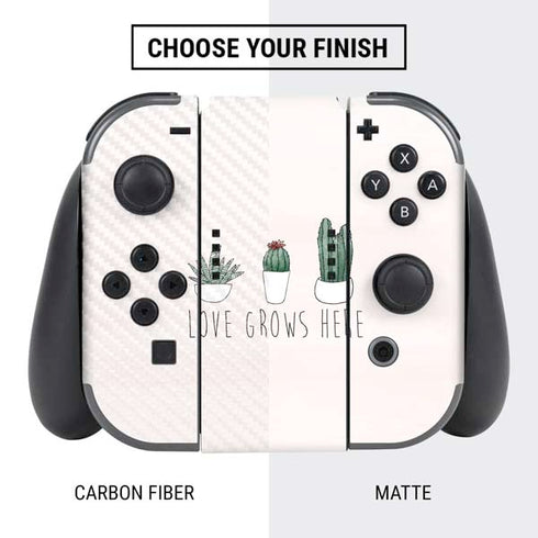 Love Grows Here Nintendo Switch Bundle Skin