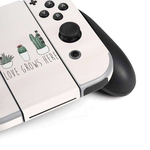Love Grows Here Nintendo Switch OLED (2021) Skin