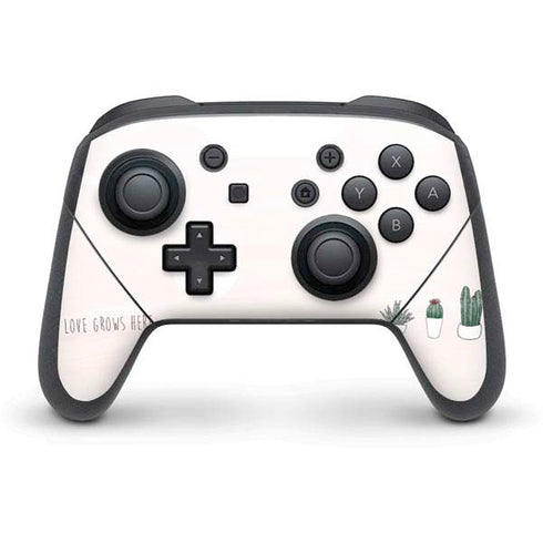 Love Grows Here Nintendo Switch Pro Controller Skin