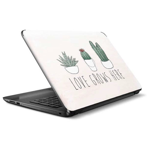 Love Grows Here HP Notebook Skin