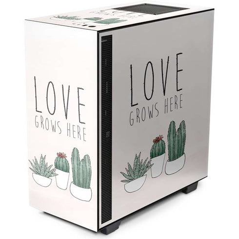Love Grows Here NZXT H510 Compact ATX Mid-Tower Case Skin