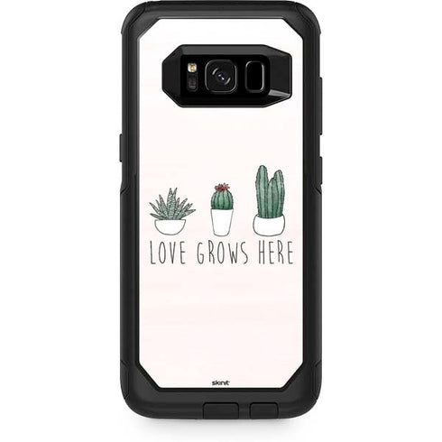 Love Grows Here Otterbox Commuter Galaxy Skin