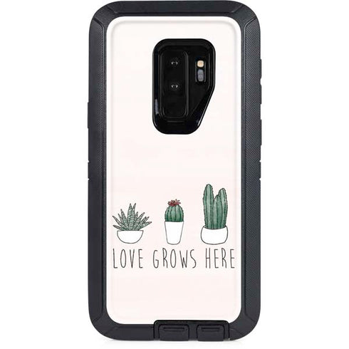 Love Grows Here Otterbox Defender Galaxy Skin