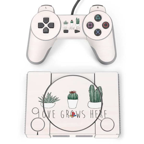 Love Grows Here PlayStation Classic Bundle Skin