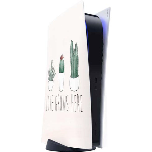 Love Grows Here PS5 Digital Edition Console Skin
