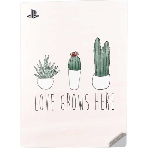 Love Grows Here PS5 Digital Edition Console Skin
