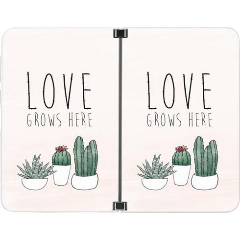 Love Grows Here Surface Duo Skin
